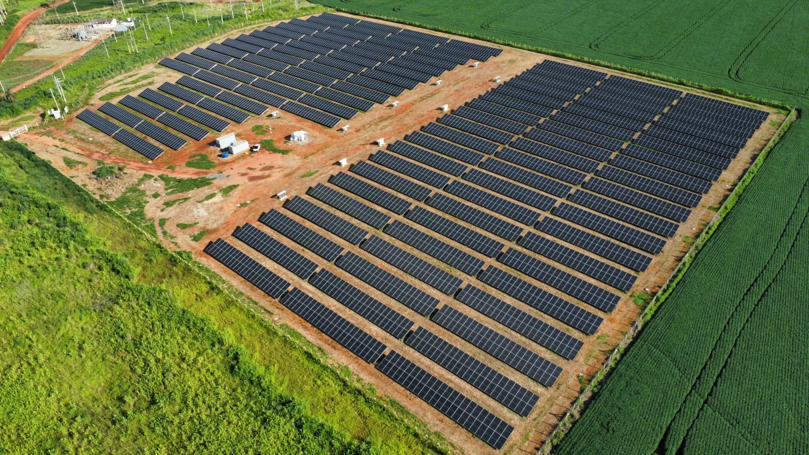 Usina fotovoltaica em Guarda Mor, Minas Gerais